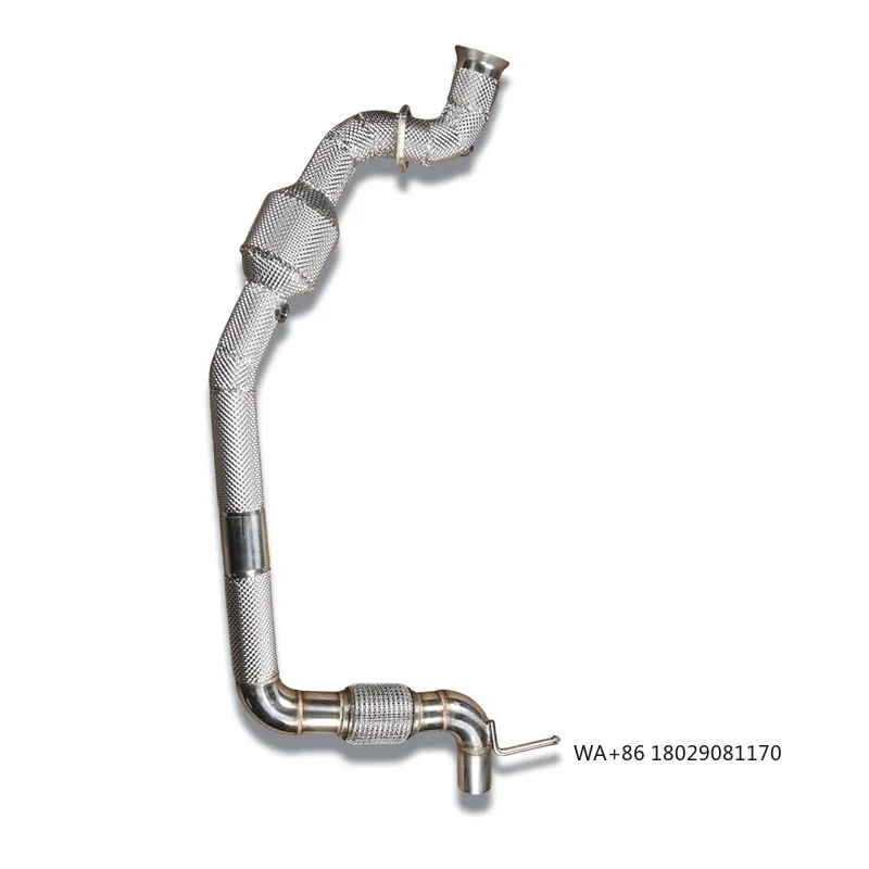 

Высокопроизводительная передняя труба из нержавеющей стали с катализатором для