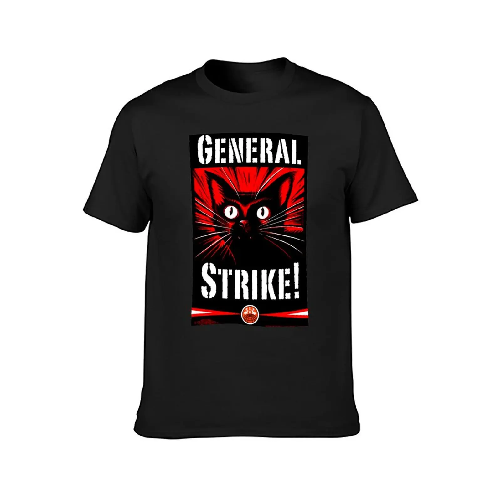 General Strike! T-Shirt animal prinfor boys plus size tops summer top funnys mens white t shirts