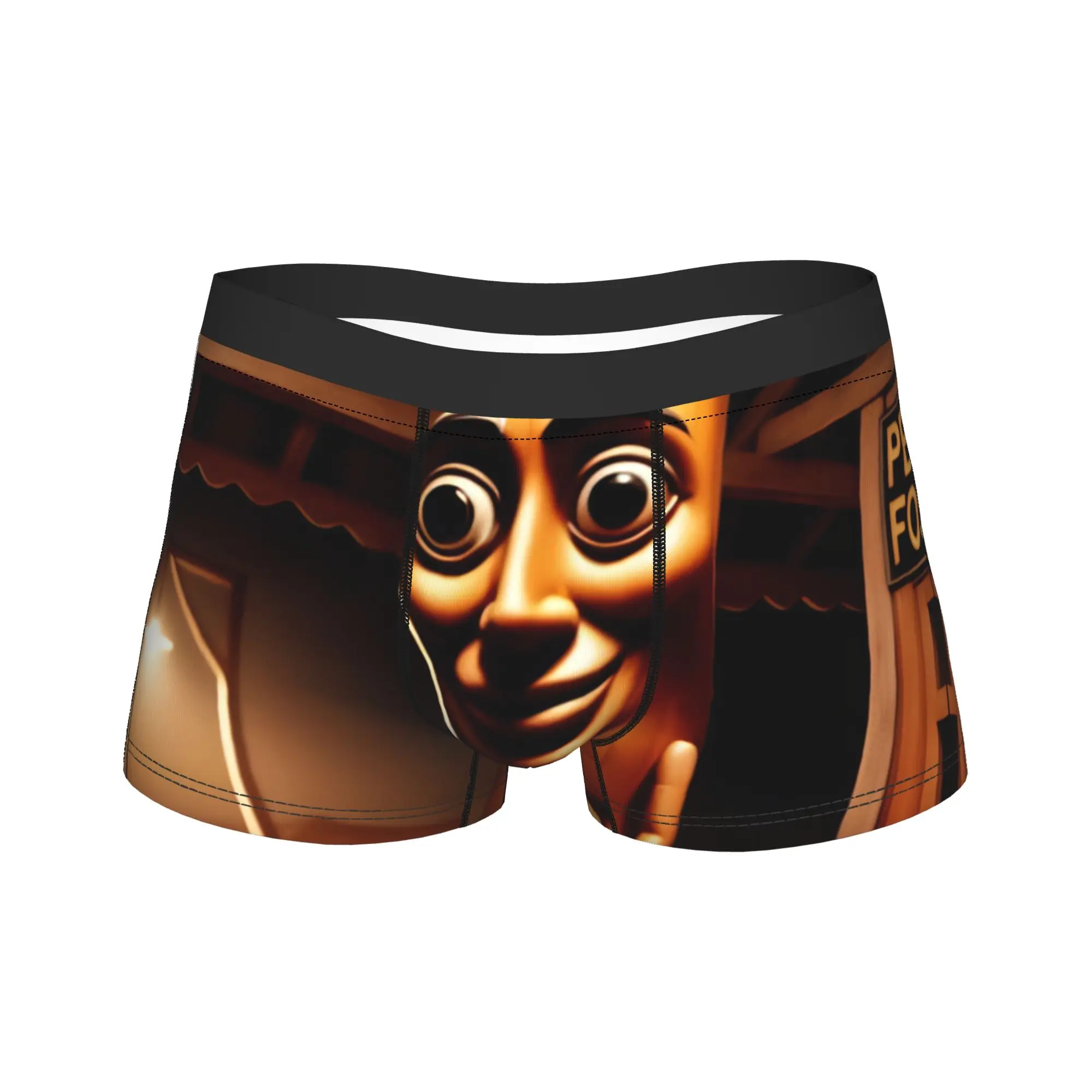 Tung-Tung-Tung-Sahur  Underwear  Men Panties Custom DIY Sexy Soft Trunk Trenky Boxer Brief Big Size