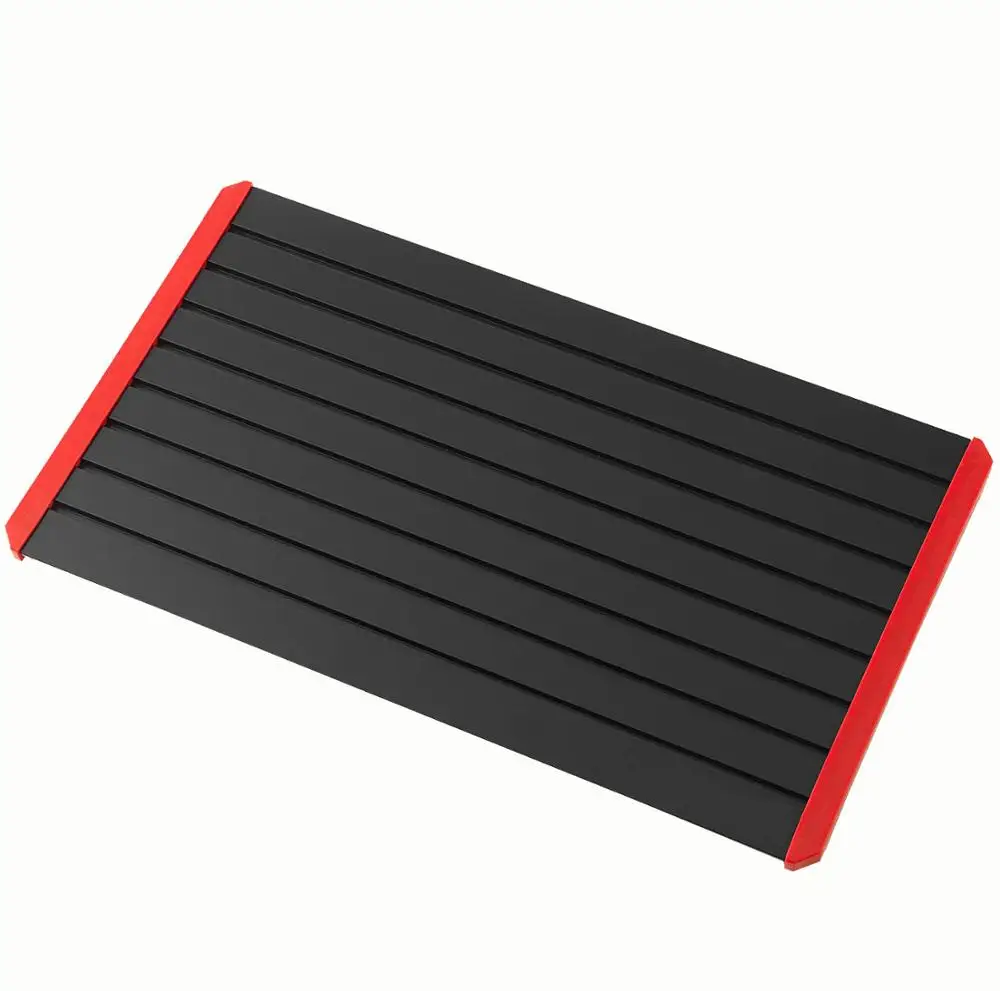 

Поддон для разморозки, алюминиевая быстроразмораживающаяся пластина с нескользящим силиконом, для быстрого размораживания мяса и замороженных продуктов