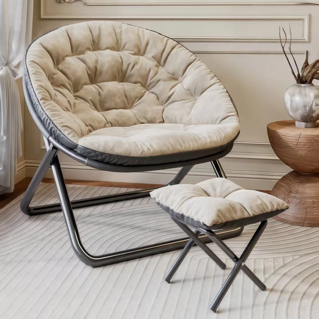 

-About Modern Computer Chair Home Lazy Dormitory Folding Chair Balcony Leisure Bedroom Furniture College Living Room Storage*