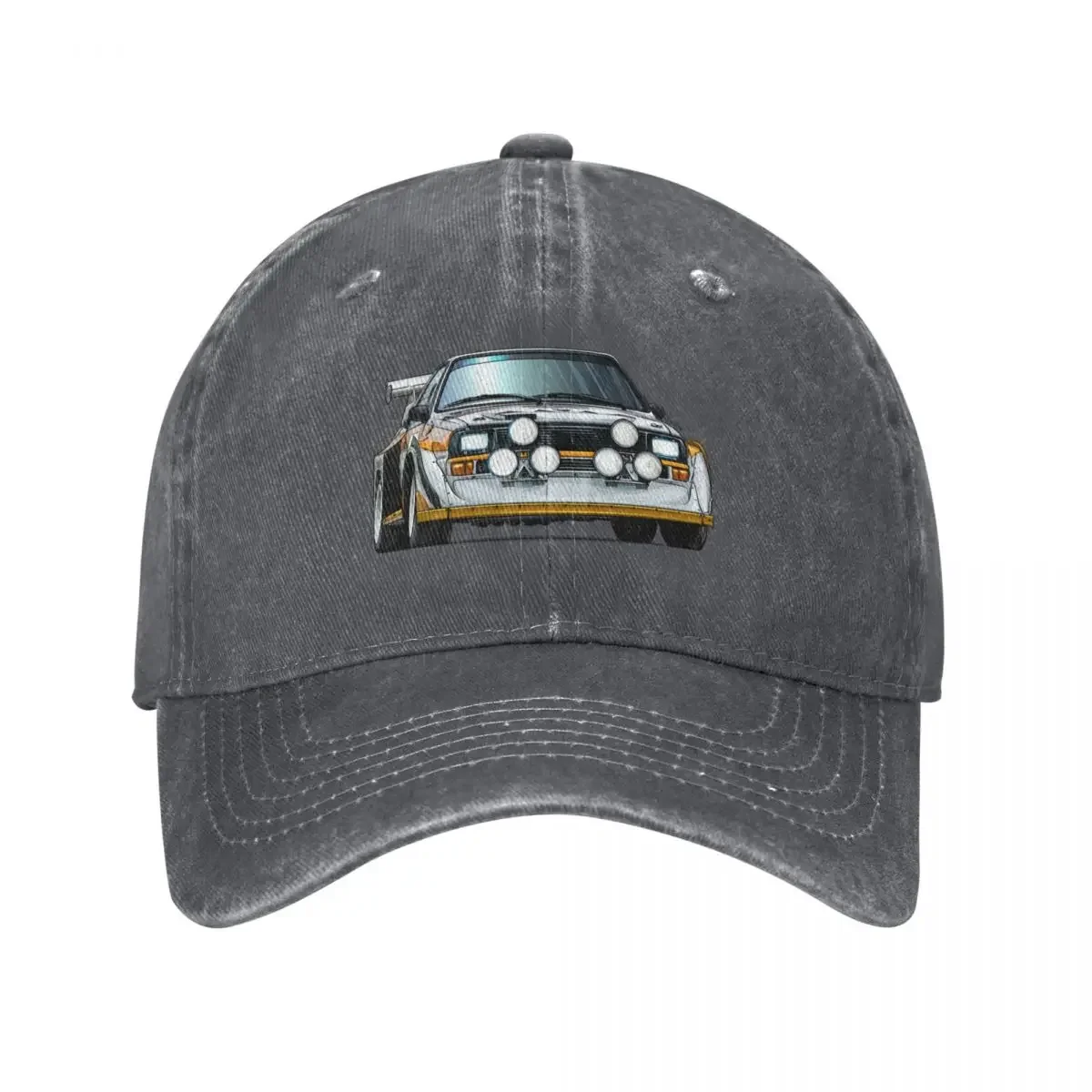 Sport Quattro S1 E2 Rally Group B Art Baseball Cap Hat Beach Horse Hat derby hat Ladies Men's