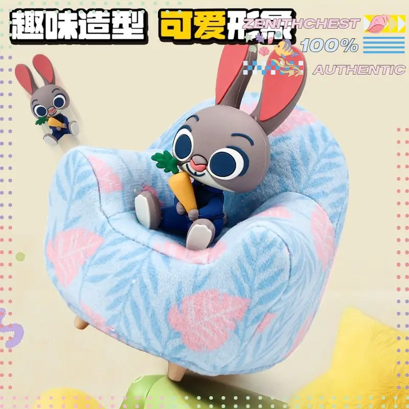 Zootopia 2 Official Licensed Sofa Pat Lamp Blind Box Nick Judy Night Light Anime Cartoon Collectible Bedroom Desk Decor Gift
