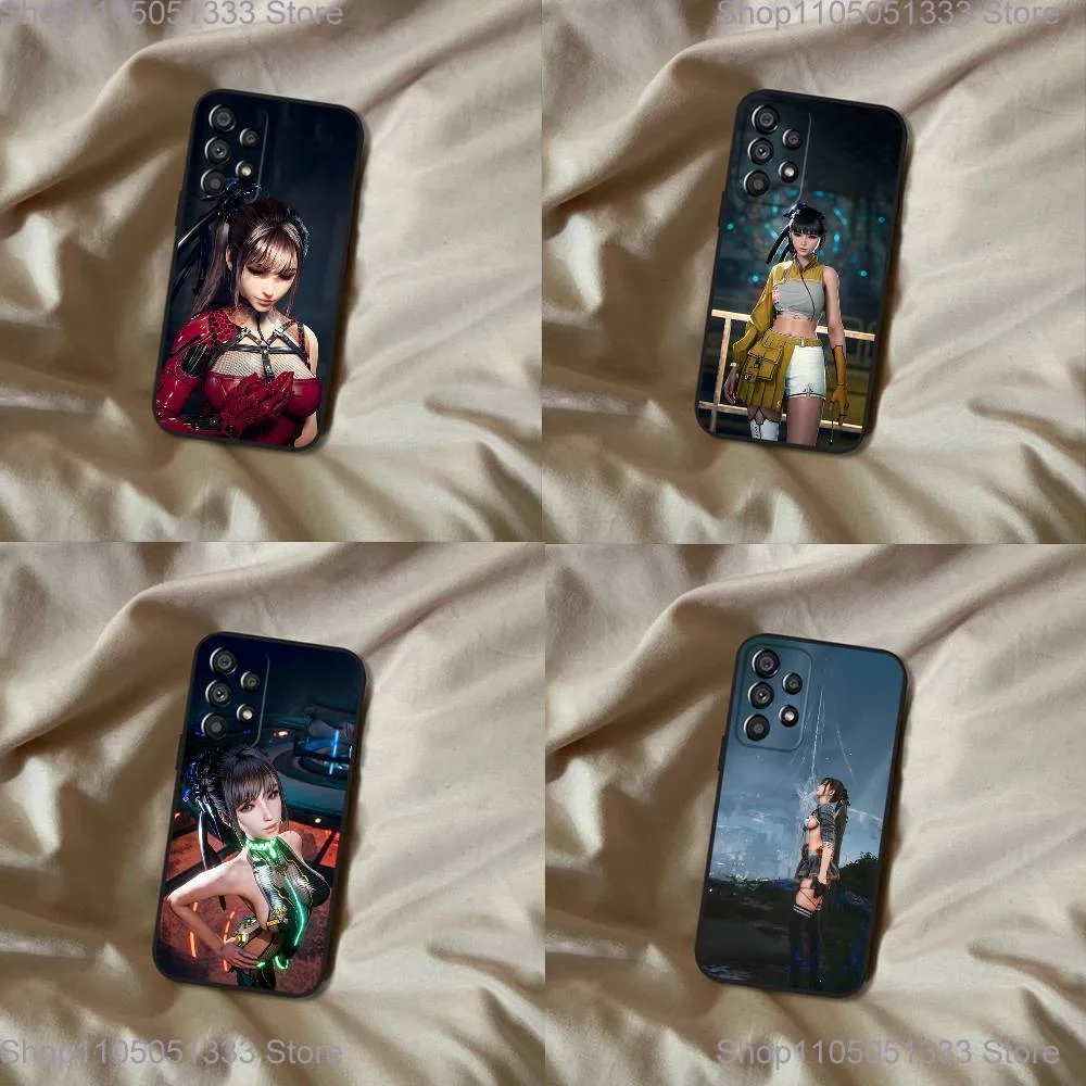 

Game S-Stellar Blade Eve Phone Case For Samsung Galaxy A20,A21s,A22,A31,A32,A52,A53,A72,73,A80 Soft Black Cover