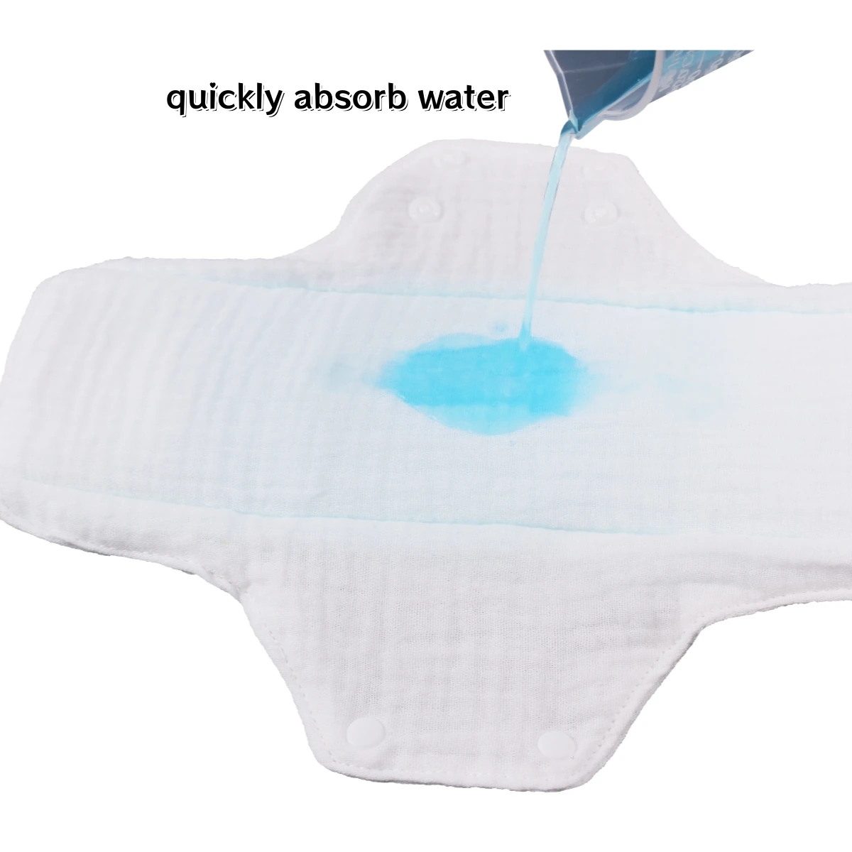 Direct van de fabriek: Herbruikbare incontinentiemateriaal met hoge absorptie, onderlegger voor volwassenen en ouderenzorg, antislip maandverband voor vrouwen.