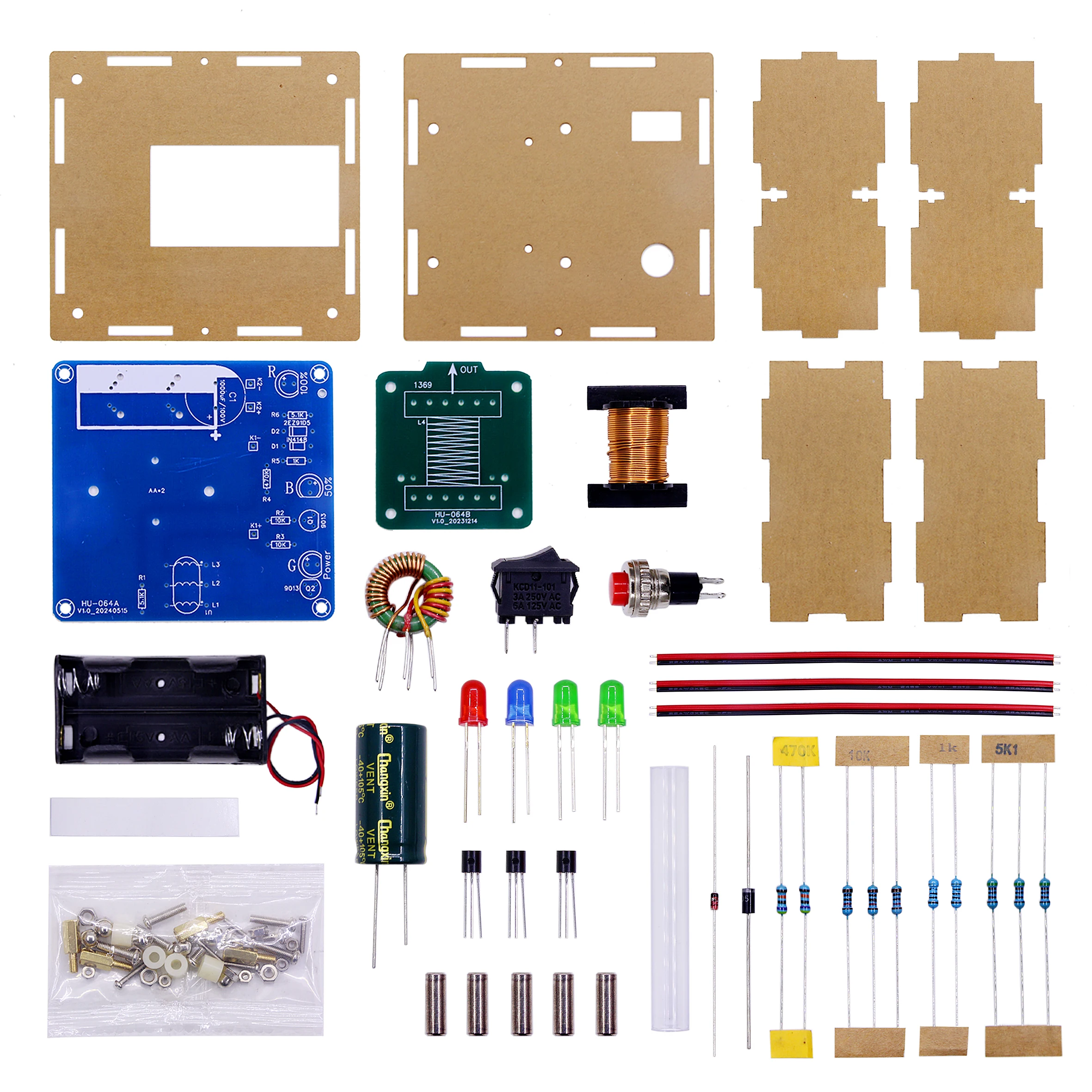 Diy Electronics Game - DC3V DIY 電気磁気送信機エレクトロニクスキットレベル表示回路付きシューティングゲーム電子実験部品