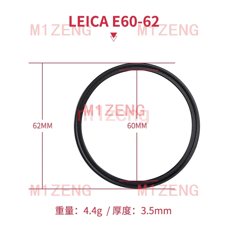 

60 мм-62 мм 60-62 60–62 Переходник с кольцом фильтра Step Up для объектива камеры leica R50/1.4 R100/2.8 M21/2.8 50 мм f1.4 100 f2.8 21 f2.8