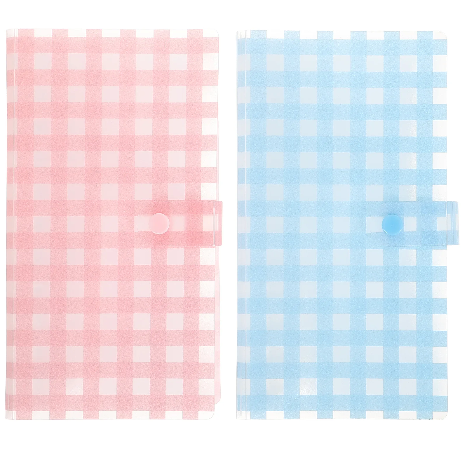 2Pcs Nail Art Sticker Album Reusable Sticker Storage Book Multi-Page Blank Binder for Organizing Decals and Notes