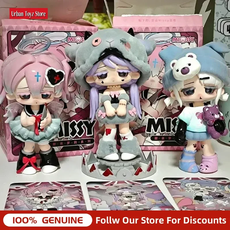 

Missy Blind Box Sweet Mourning Lolita Series Cute Anime Figure Doll Decor Toy Mystery Box Birthday Gift For Kids Girls