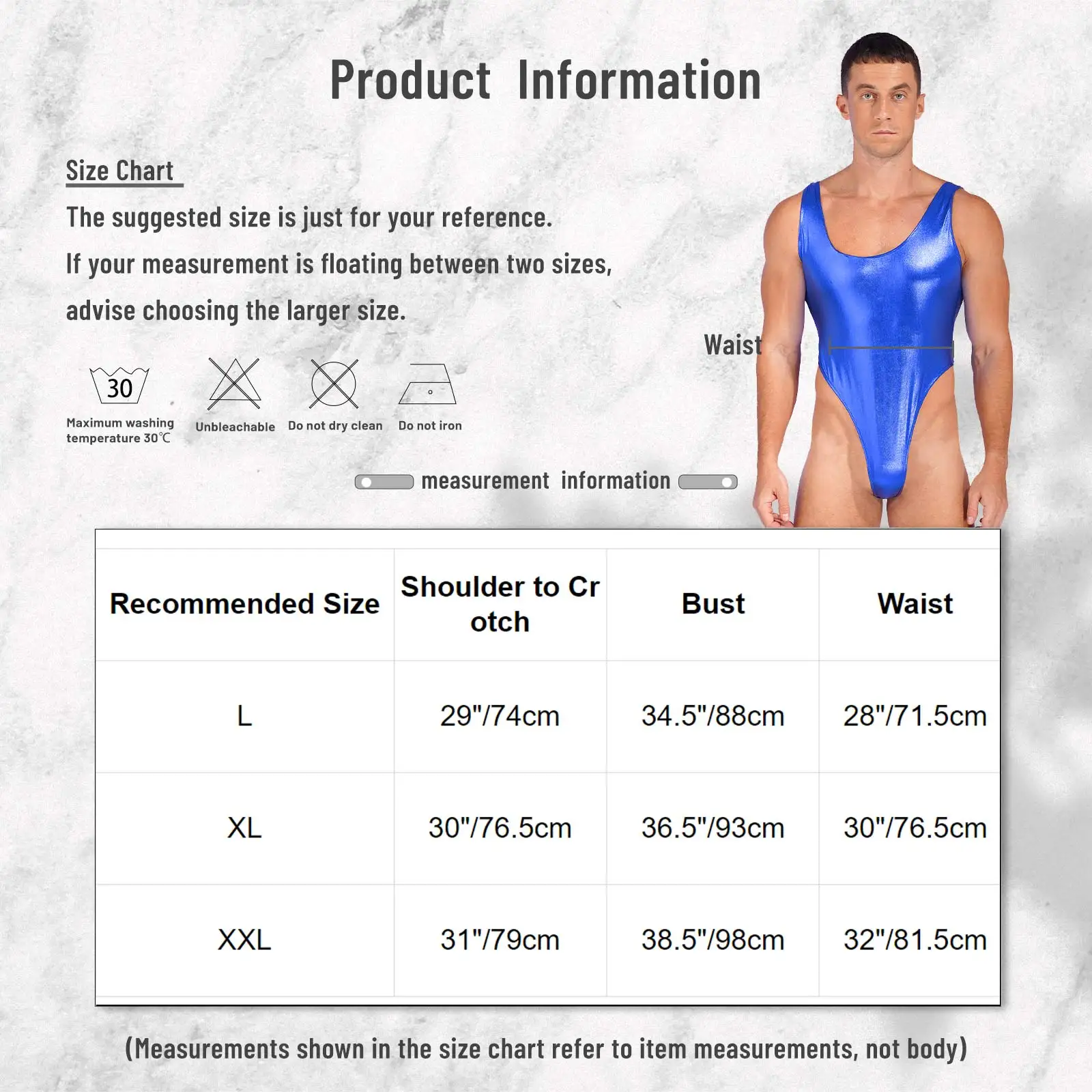 Mens Glossy Bodysuit Fashion One-piece Swimsuit Sleeveless High Cut Wetlook Faux Leather Stretch Leotard Unitard Bathing Suit