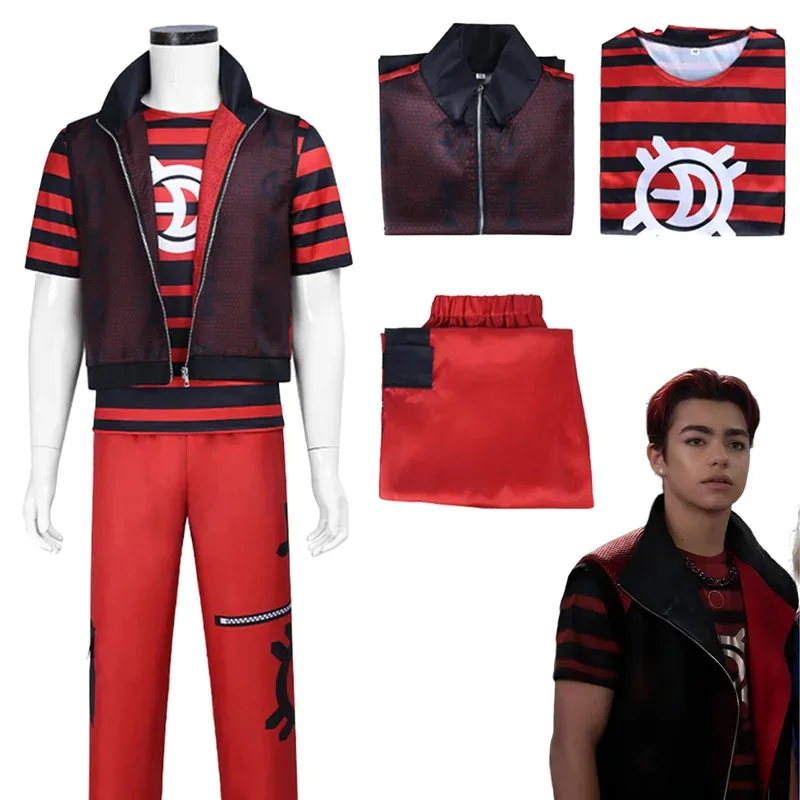 

Fantasia Zombies 4 Victor Cosplay Clothing 2025 TV Disfraz Costume Adult Men Fantasy Halloween Carnival Party Clothes yi;4