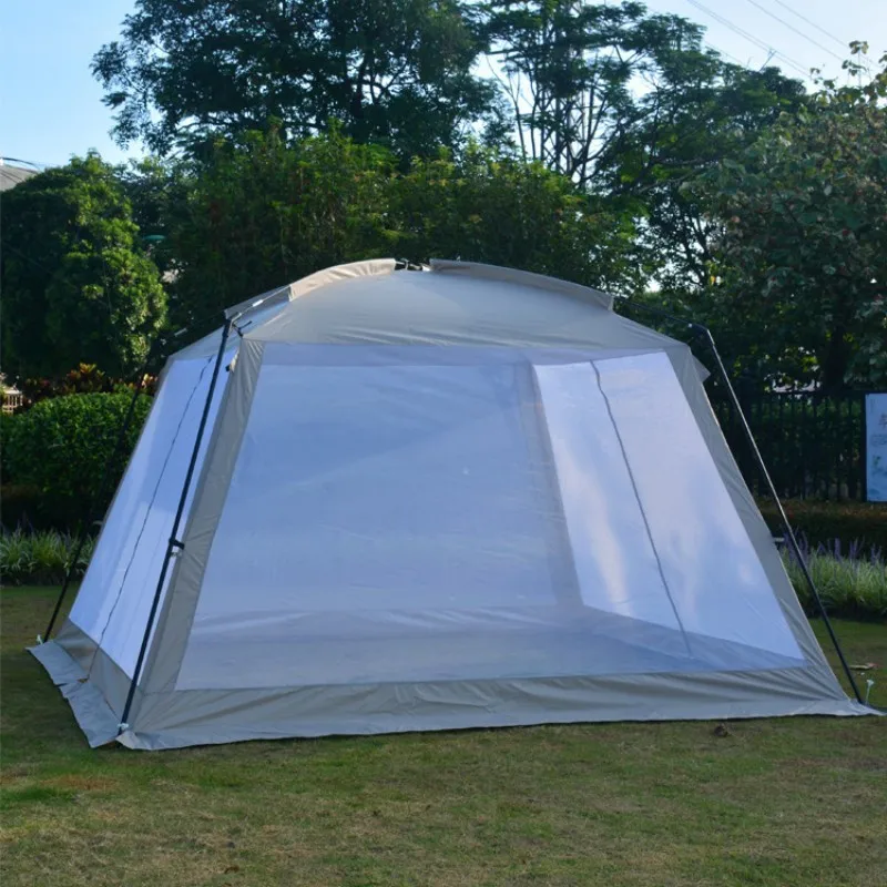 Outdoor pergola mosquito-proof shade mesh tent breathable and ventilated beach tent picnic barbecue tent