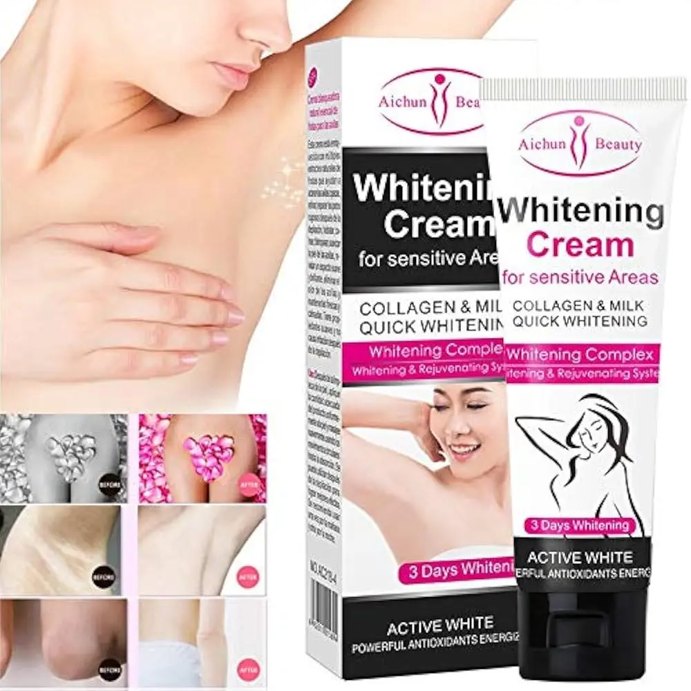 Aichun Beauty Women Armpit Whitening Cream Between Knees Private Parts Whitening Formula Armpit Whitener Intimate Body Creams