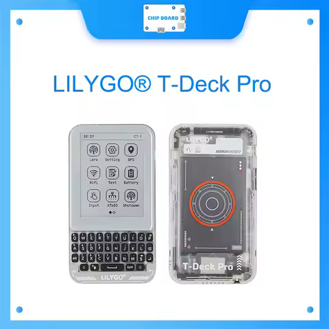 T-Deck Pro ESP32-S3 Board &ndash; 4G LoRa GPS E-Paper Touch, PCM5102A, QWIIC IoT Dev Kit
