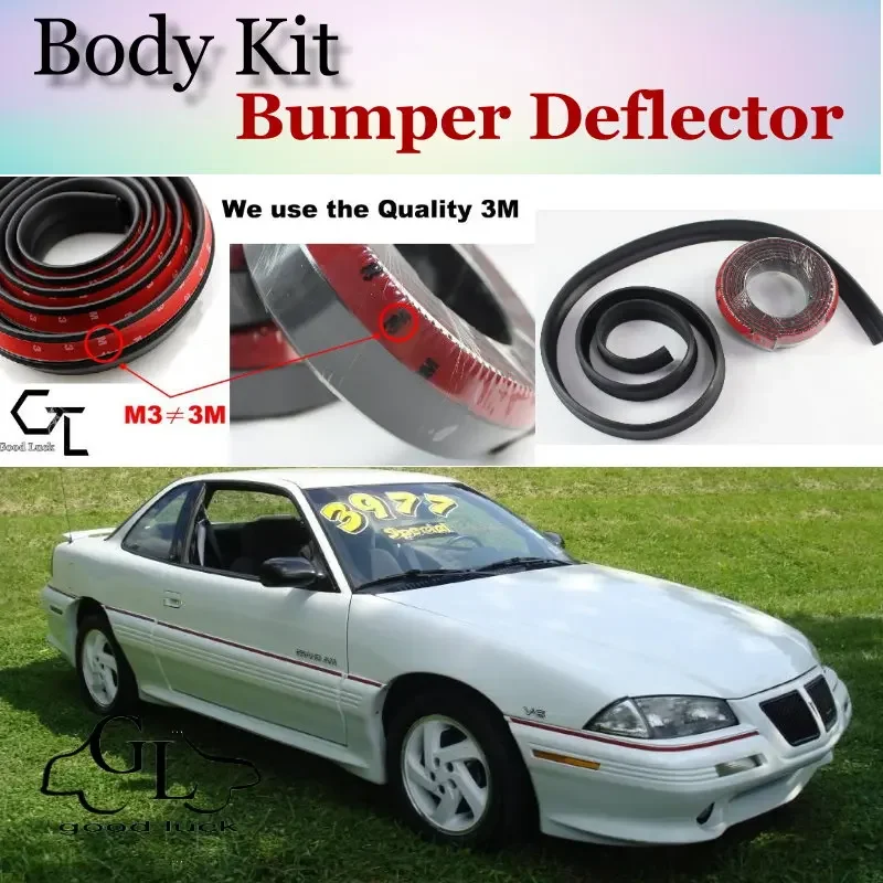 Bumper Lip Deflector Lips For Pontiac Grand Am Front Spoiler Skirt For TopGear Friends Car View Tuning / Body Kit / Strip