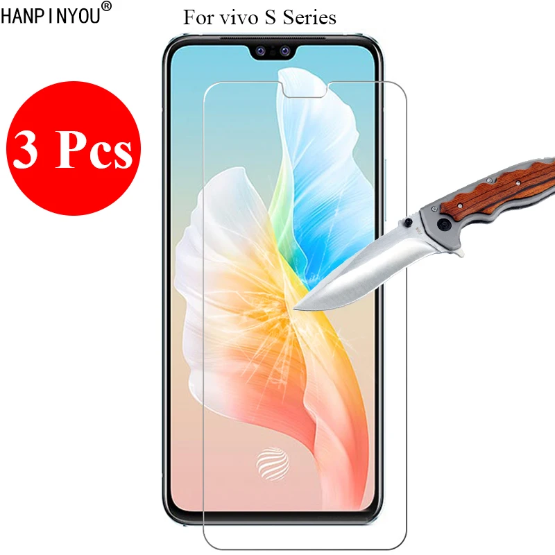 3 Pcs/Lot New 9H 2.5D Tempered Glass Screen Protector For vivo S16e S15 S15e S10 S10e Pro Protective Film + Clean Tools