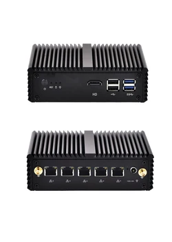 5 * 인텔 I225-V 2.5G B3 LAN Pfsense 미니 라우터, 셀러론 J4105 J4125 쿼드 코어, AES-NI 게이트웨이 OPNsense