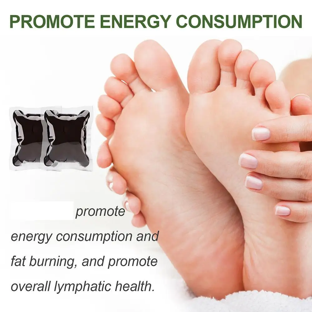 Lymphatic Detox Foot Bath Slimming Anti Insomnia Relief Treatment Varicose Veins Leg Swelling Cleansing Gel Soak Foot K6X0