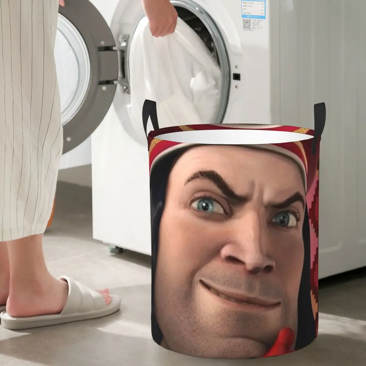 

LoRd FaRQuaAd Foldable Laundry Baskets Dirty Clothes Sundries Storage Basket Home Organizer Box