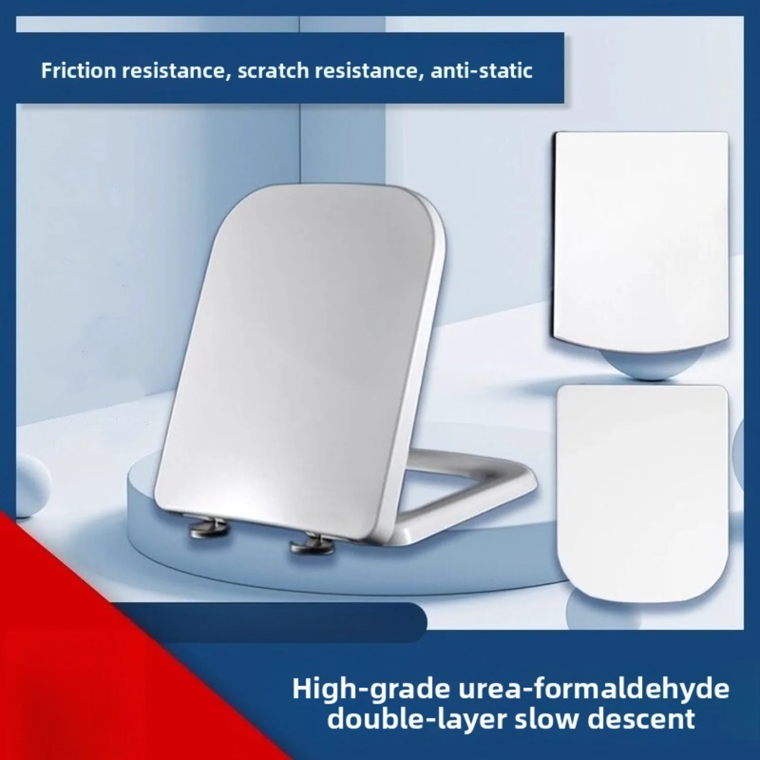 

Универсальные детали сиденья для унитаза, гидравлическая крышка с мягким закрыванием, совместимая с крышкой для ванной комнаты ROCA в старом стиле