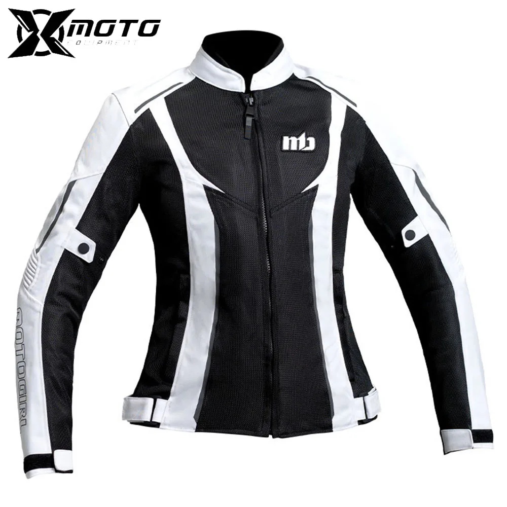 

Resistant Women Breathable Motorcycle Jacket Pants Wear Reflective Motocross Cycling Jacket CE Safety Certification Protector