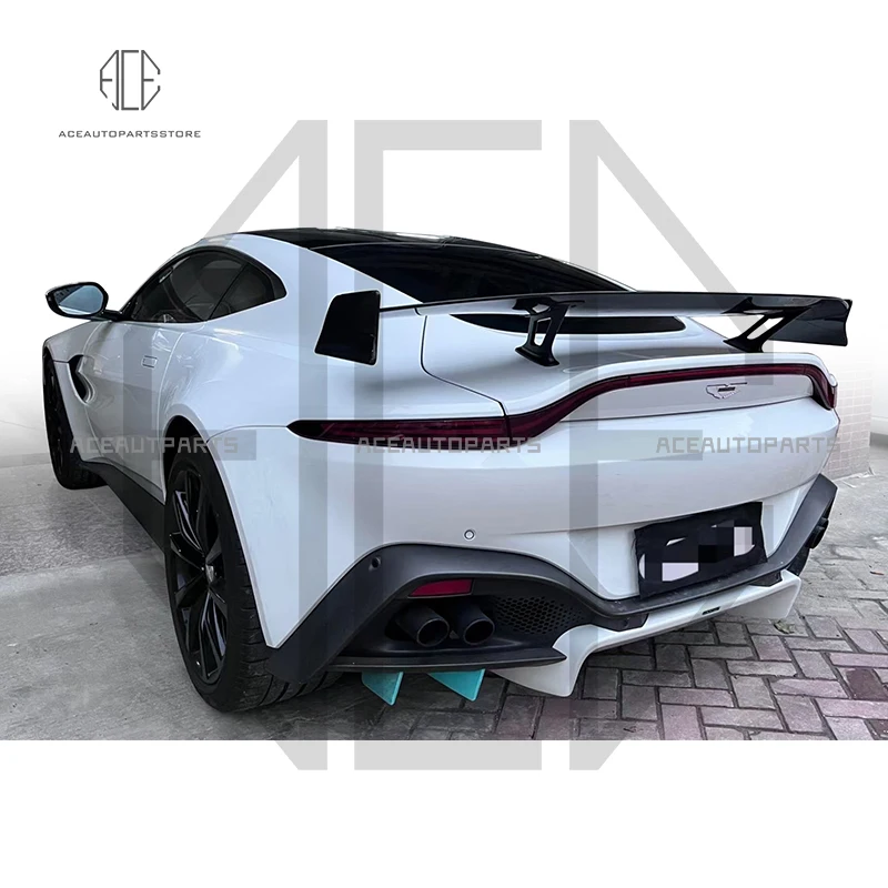 Auto Parts Carbon Fiber Spoiler For Aston Martin Vantage Vantage Upgrades The F1-style Carbon Fiber Spoiler