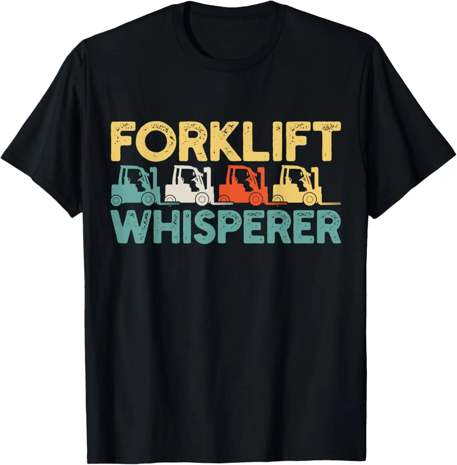 

Forklift Driver Retro T-Shirt