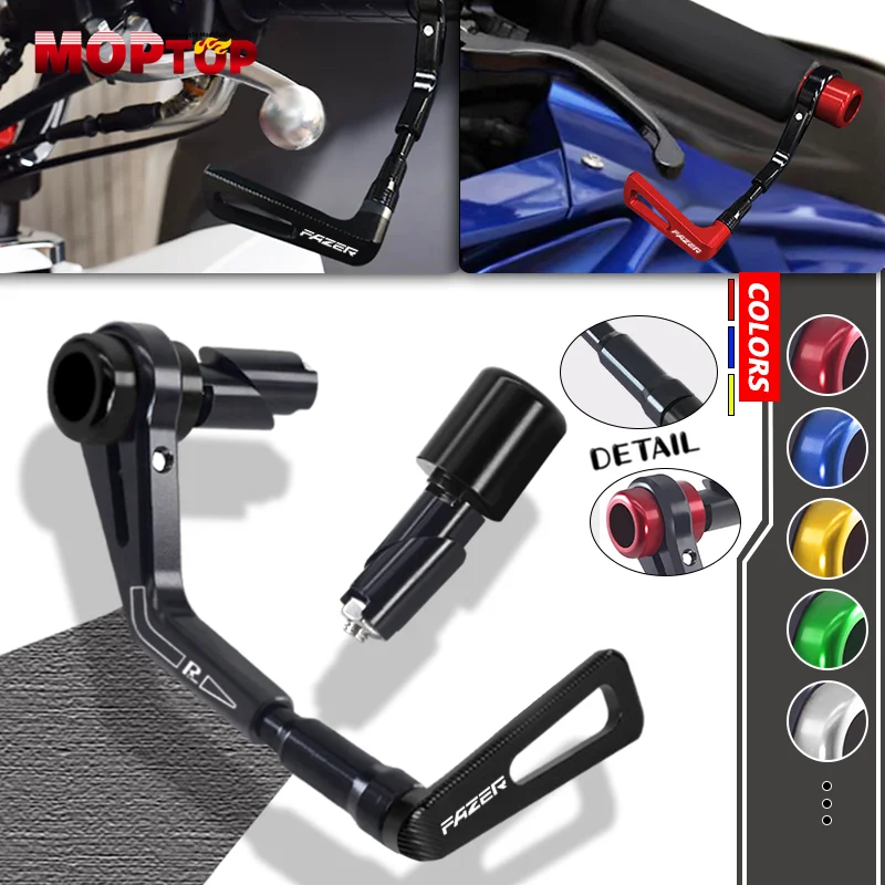 

For FZ1 FAZER FZ6 FAZER FZ8 FAZER FZ Fazer Motorcycle 7/8" 22MM Handlebar Grips Guard Brake Clutch Levers Protector Handguards