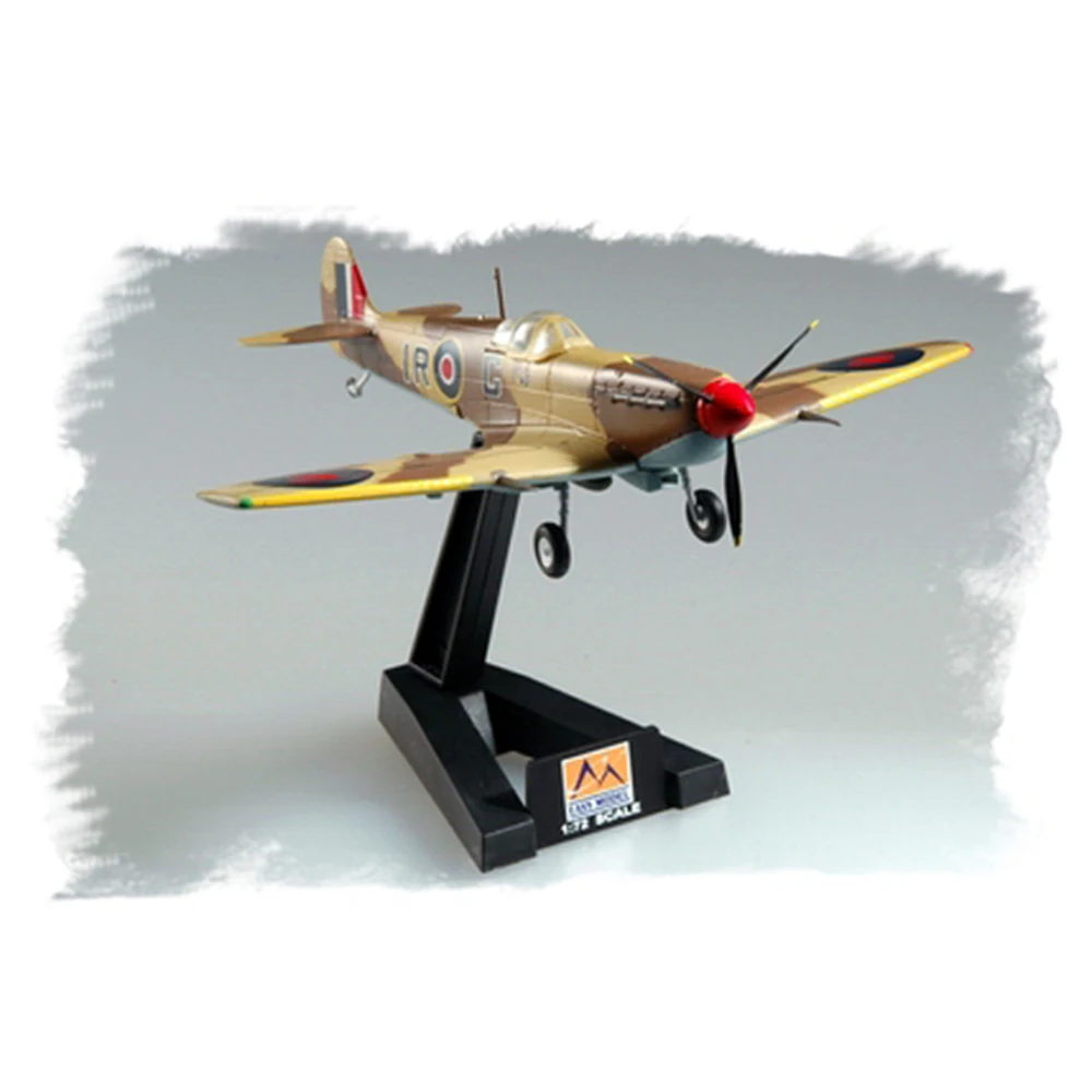 

Easymodel 37217 1/72 Spitfire Fighter RAF 224 Commander 1943 Assembled Finished Military Static Plastic Model Collection or Gift