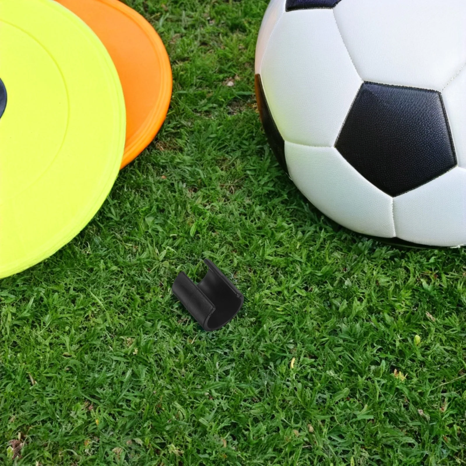 

10pcs Corner Flag Clips Soccer Training Equipment Abs Plastic Pole Connectors For Field Marking Agility Training Flagpole Clamps