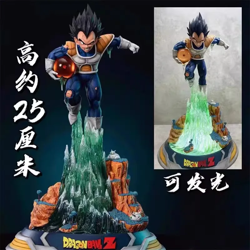 

25cm Dragon Ball Private Custom Model Collectible Figure Ars Namek Vegeta Gk Statue Animation Peripheral Ornaments And Gifts