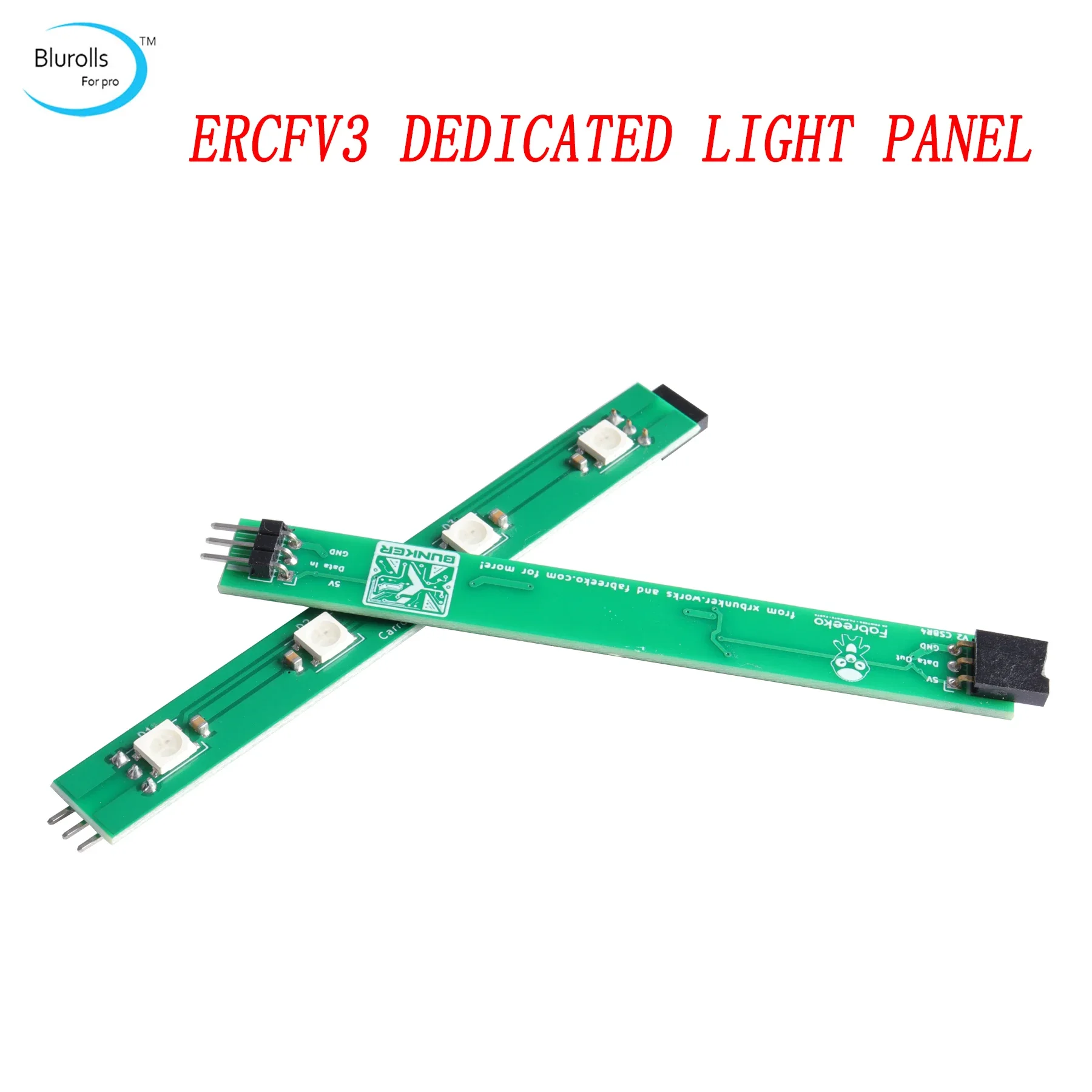 مؤشر حالة Blurolls Voron ERCF V2/V3 - مجموعة PCB LED للطباعة متعدد الألوان #2