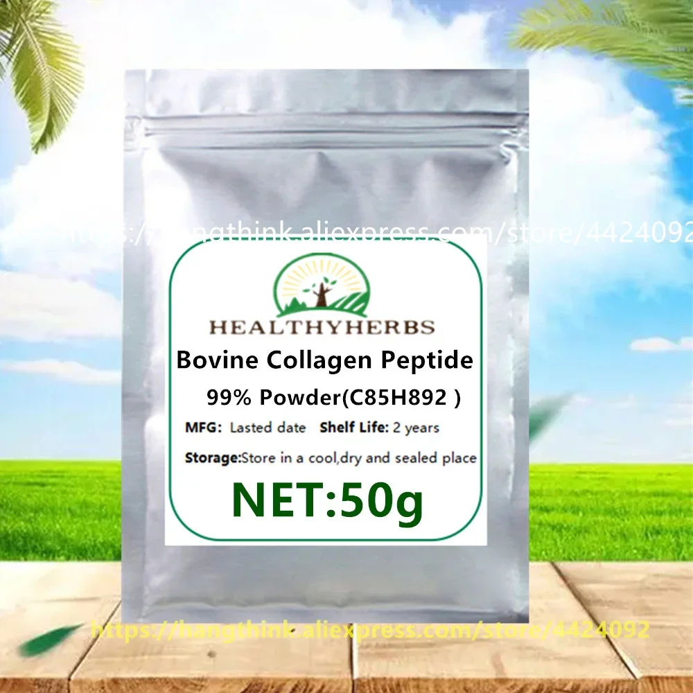 Factory Pure Natural Hydrolyzed Bovine Collagen Peptide Powder for Skincare Cosmetics Moisture replenishment