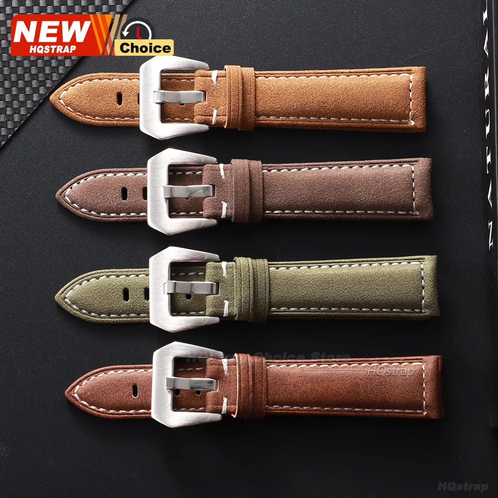 New 18/20/22/24mm Handmade Mat - Accessories With Watch recension och pris
