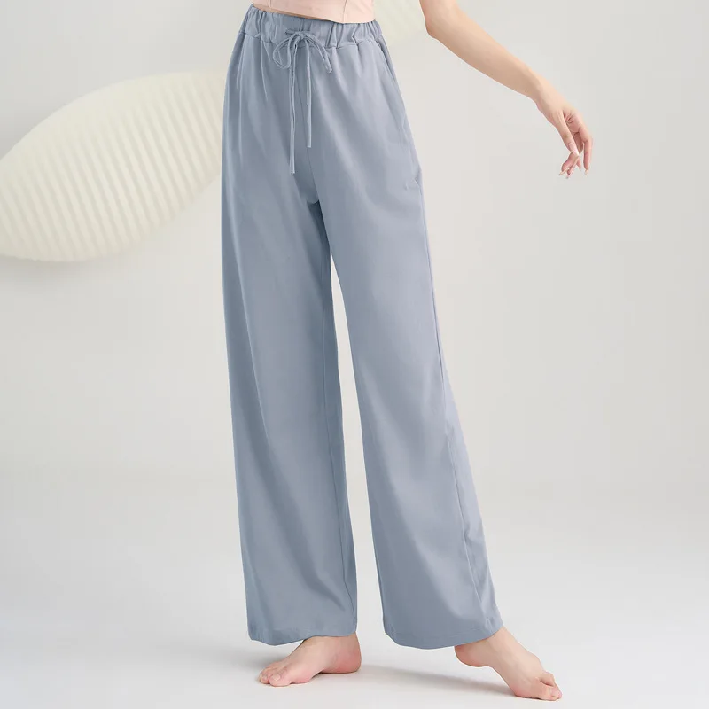 댄스 바지 클래식 댄스 연습복 여성의 우아한 와이드 레그 팬츠 현대 무용 바디 의류 중국어