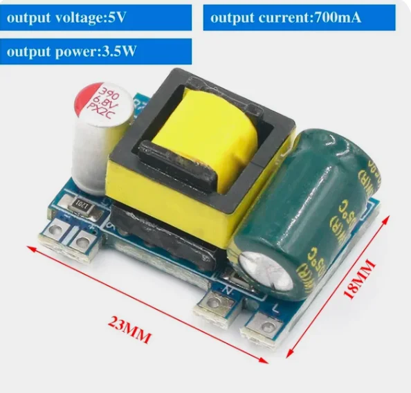 AC-DC 5V 700MA 12V 450MA 9V 500MA 3,5 W Präzisions-Buck-Wandler AC 220V bis 5V DC Step-Down-Transformator-Strom versorgungs modul