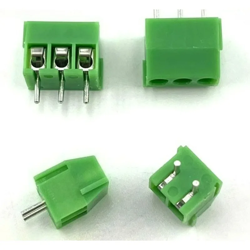 

100pcs K350-3.5mm 2P3P Splice Insert Terminal Screw PCB Terminal 3.5MM Terminal Screw for Electronic Components
