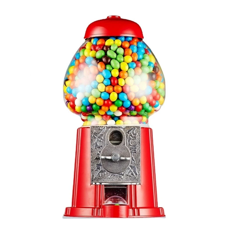 

Red Metal Sweet Party Gum Machine Vintage Home