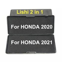 Lishi 2 in 1 For HONDA 2021 2020 Locksmith Decoder Opener for honda 2020 2in1 Tools