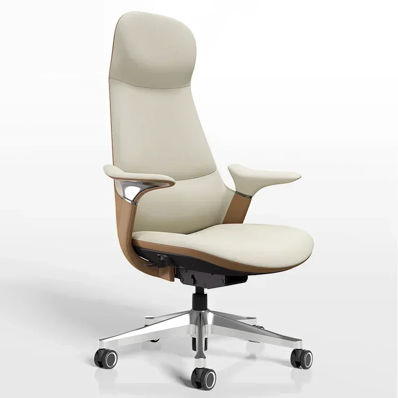 

Light Luxury Leather Boss Chair Home Ergonomic Computer Chair Office Chair