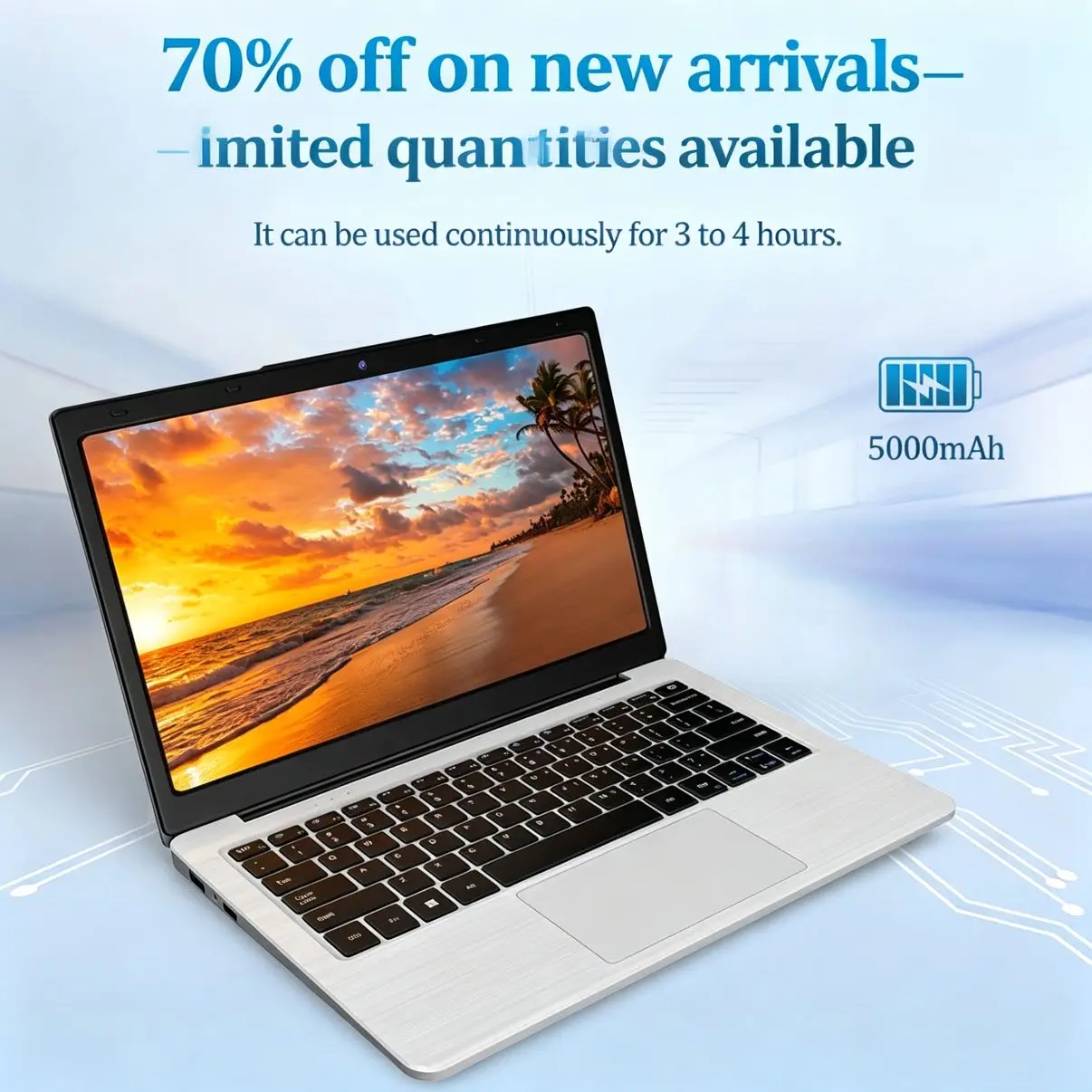 

CHUIFAV 14.1 Inch Intel Celeron 3855U Laptop Portable Monitor Gaming Monitors Computers Office Mini Monitor