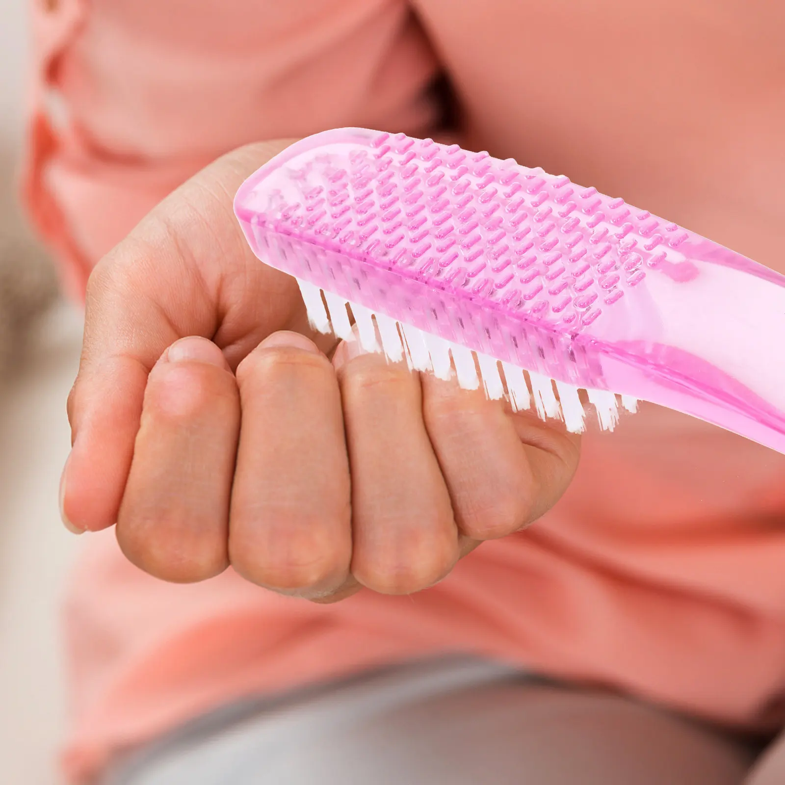 

5Pcs Nail Brush Set Professional Sturdy Smooth Bristles for Fingernails Toenails Cleaning Under Nails Manicure Pedicure Scrub