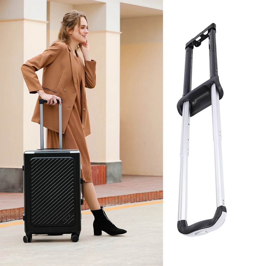 Durable Telescopic Handle Replacement Pull Rod For Luggage Suitcase Trolley Wide Application Travel Type 1