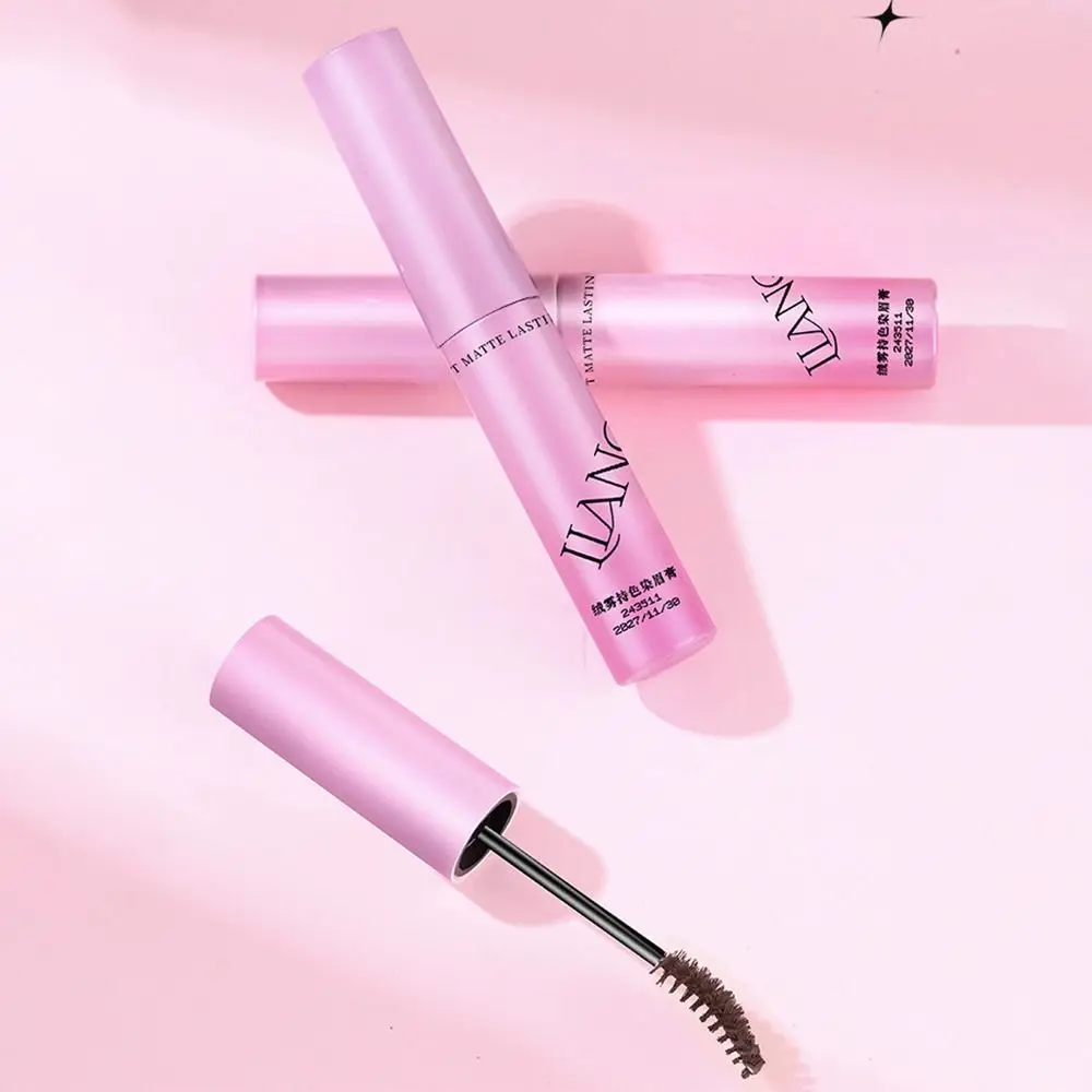 Creme de sobrancelha tingido natural, 4 cores, sem manchas, à prova d'água, creme de sobrancelha, à prova de suor, de longa duração, natural para mulheres