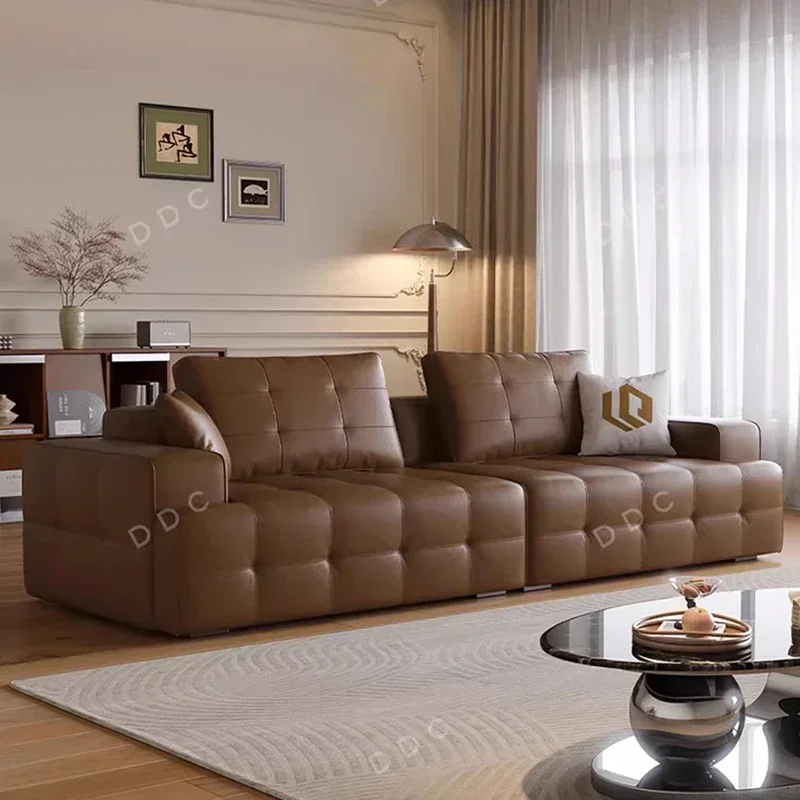 Italian Minimalism Living Room Sofa Nordic Luxury Villa Electric Reclining Sofas Puff Cloud Couch Home Furniture Sofa