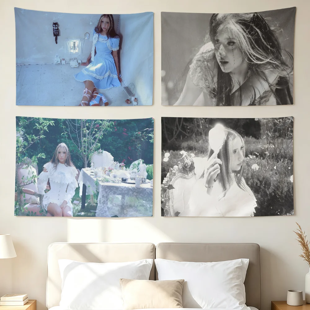 Singer I-Isabel LaRosa Promising Young Woman Flag Wall Decorations Home Decor Suitable For Rooms Bedrooms Dormitories Parties