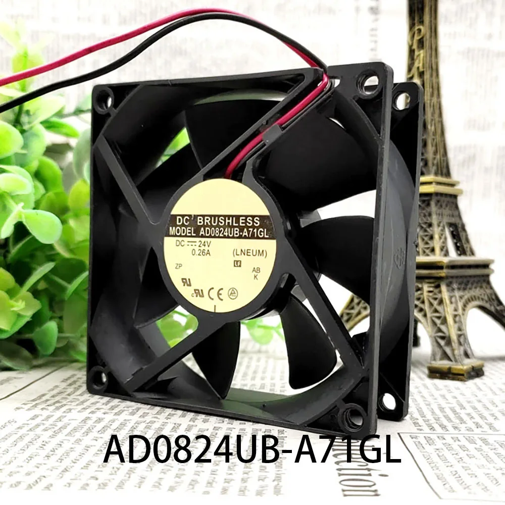 

Энергоэффективный серверный вентилятор AD0824UB-A71GL 24 В постоянного тока 0,26 А 50 куб. футов 80*80*25 мм Радиатор охлаждения корпуса