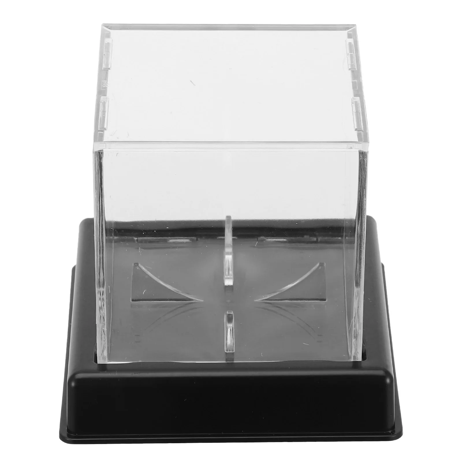 

2pcs Acrylic Storage Box Clear Case Baseball Holder Ball Display Holder Golf Ball Display Case Small Size Compact Design