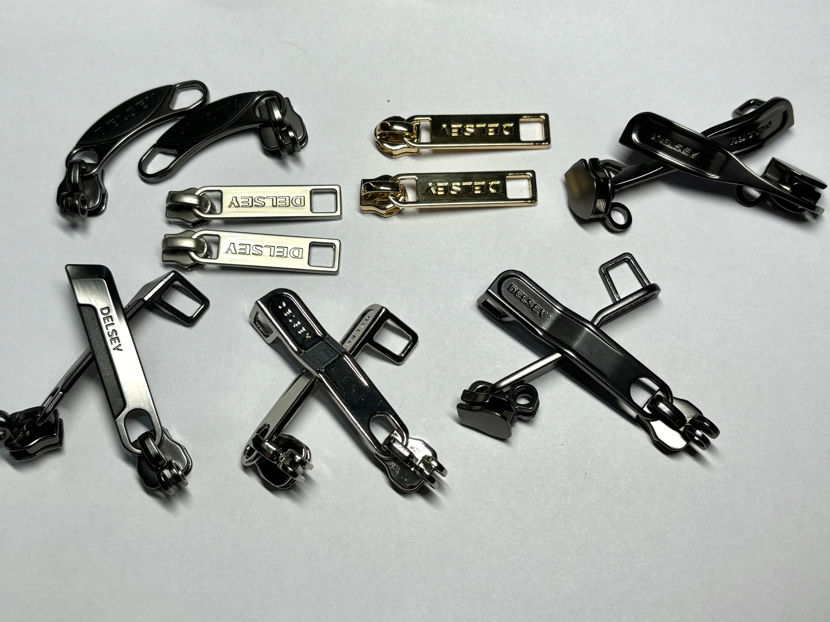 Delsey-pieza de reparación de cabezal de cremallera para equipaje, accesorios especializados para bolsa con cabezal de cremal...
