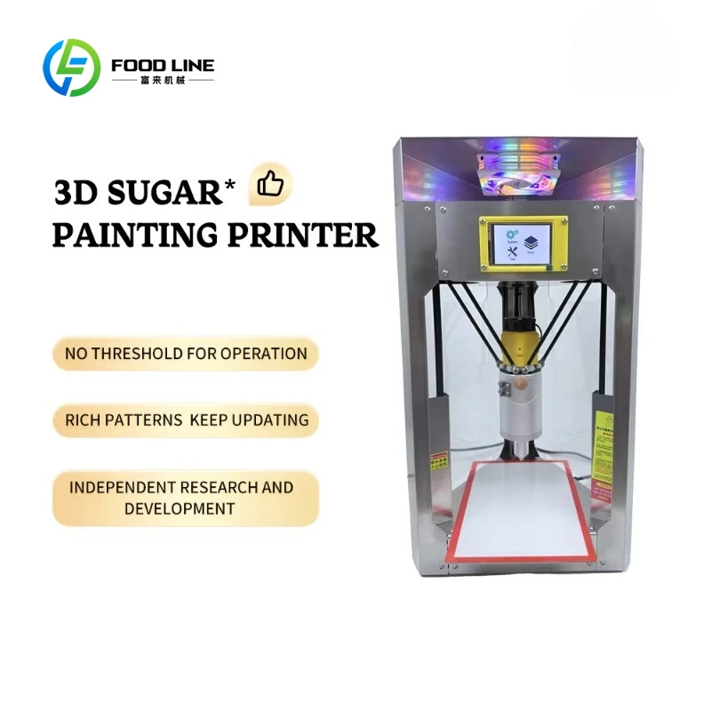 Customized Robust Sugar Drawing Machine  - Heavy Duty 3D Commercial Sugar Art Equipment
